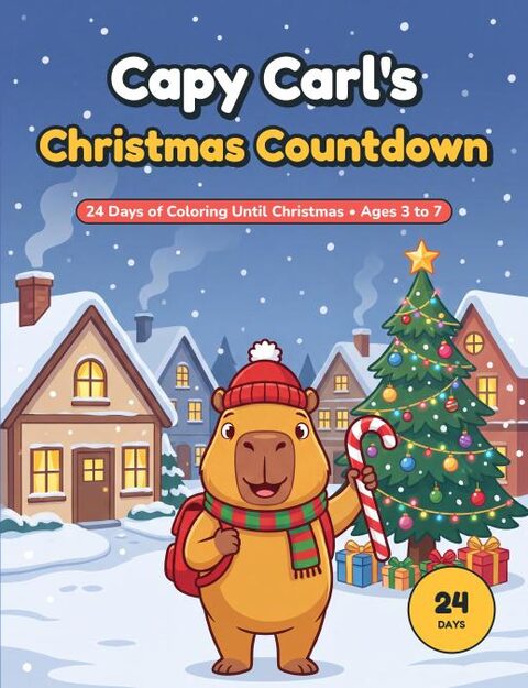 Capy Carl's Christmas Countdown cover